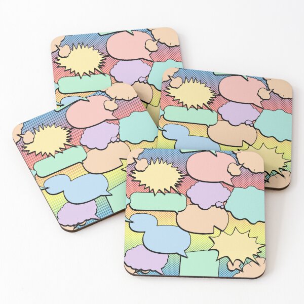 Item preview, Speech Bubble Pattern Colour designed and sold by ianablakeman.