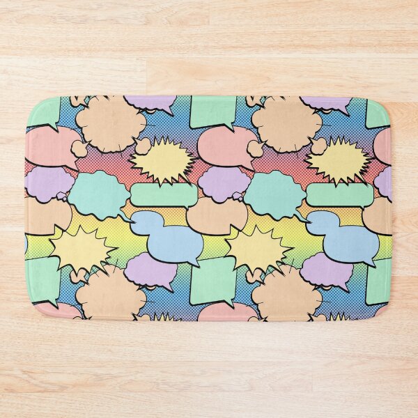 Item preview, Speech Bubble Pattern Colour designed and sold by ianablakeman.