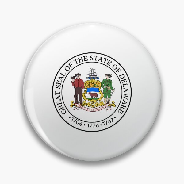 Item preview, Delaware State Seal designed and sold by US States Merch.