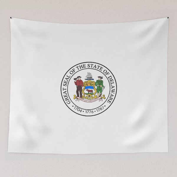 Item preview, Delaware State Seal designed and sold by US States Merch.