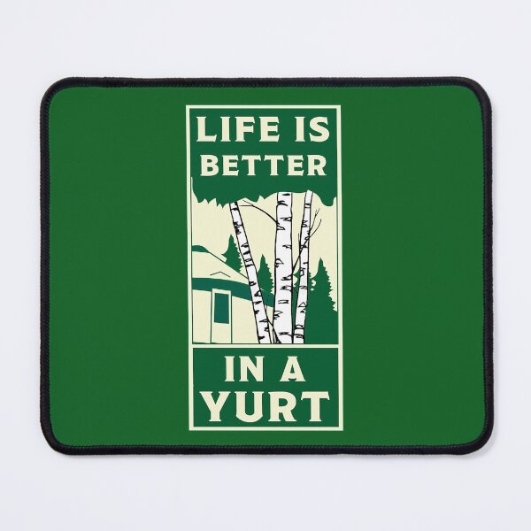 Item preview, Yurt Life shirts - Living In A Yurt Gifts - Yurt Mugs - Eco Living - Nature - Off Grid designed and sold by happygiftideas.