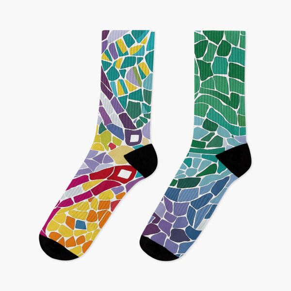 Artikelvorschau, Geometrisches Muster, bunte Mosaikfliesen, nahtloses Muster, Design, Malerei, 3D-Kunst entworfen und verkauft von Charlygood.