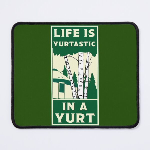 Item preview, Yurt Life shirts - Living In A Yurt Gifts - Yurt Mugs - Eco Living - Nature - Off Grid designed and sold by happygiftideas.