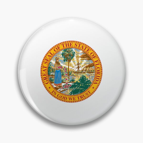 Item preview, Florida State Seal designed and sold by US States Merch.