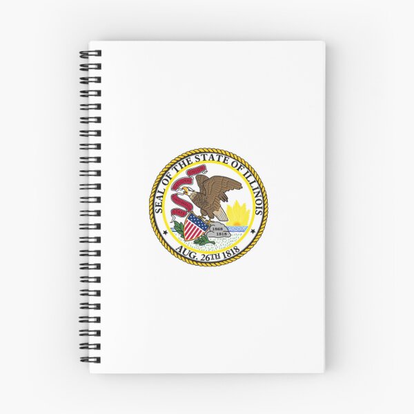 Item preview, Illinois State Seal designed and sold by US States Merch.