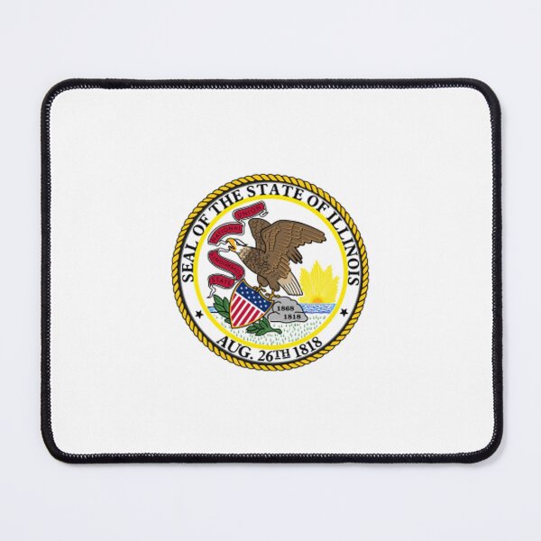 Item preview, Illinois State Seal designed and sold by US States Merch.