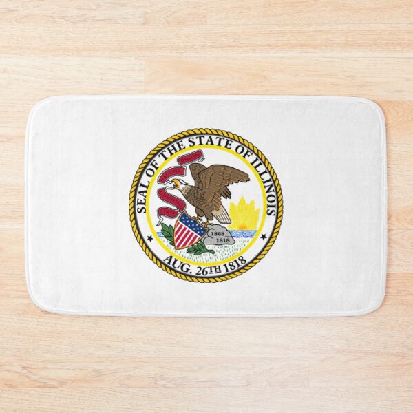 Item preview, Illinois State Seal designed and sold by US States Merch.