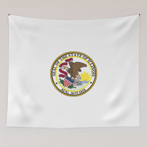 Item preview, Illinois State Seal designed and sold by US States Merch.