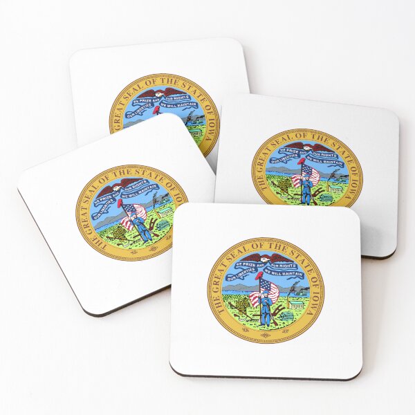 Item preview, Iowa State Seal designed and sold by US States Merch.