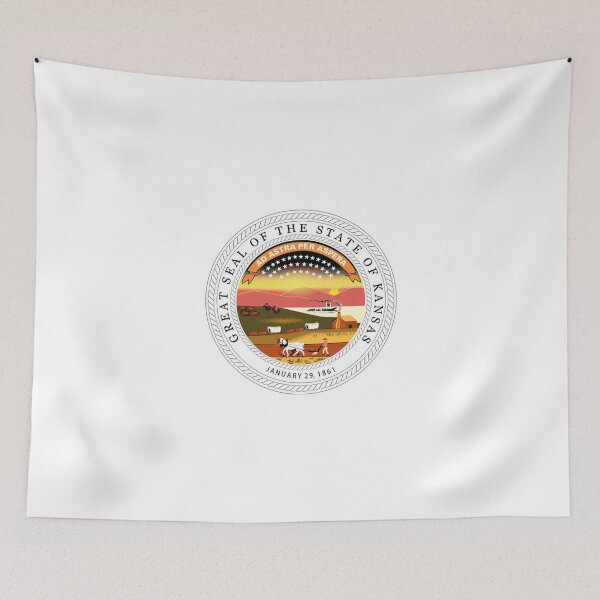 Item preview, Kansas State Seal designed and sold by US States Merch.