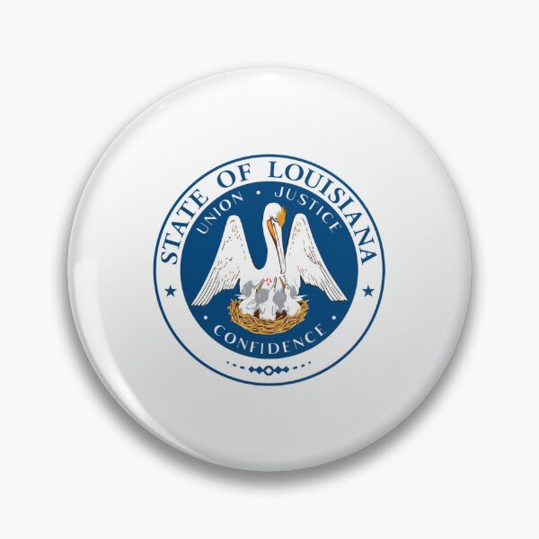 Item preview, Louisiana State Seal designed and sold by US States Merch.
