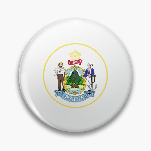 Item preview, Maine State Seal designed and sold by US States Merch.