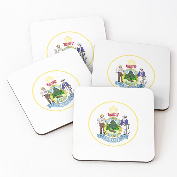 Item preview, Maine State Seal designed and sold by US States Merch.