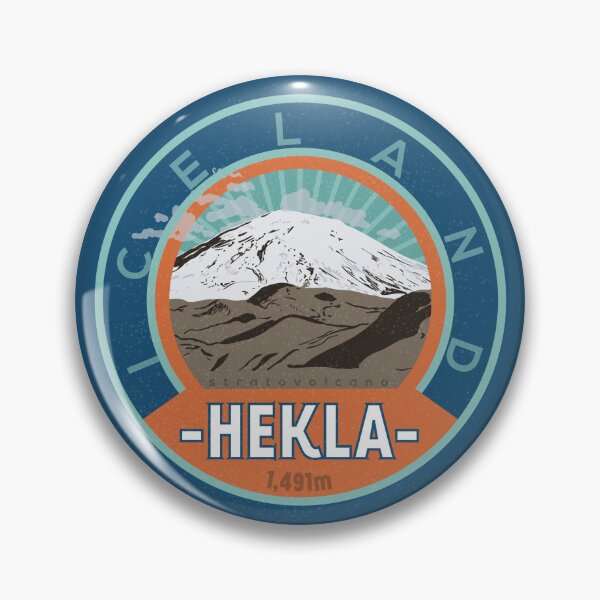 Item preview, Hekla Iceland Volcano Patch designed and sold by louweasely.