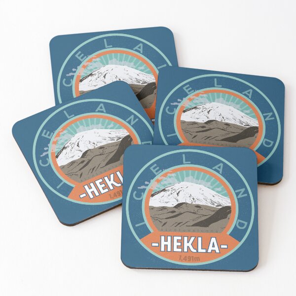 Item preview, Hekla Iceland Volcano Patch designed and sold by louweasely.