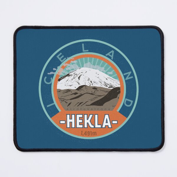 Item preview, Hekla Iceland Volcano Patch designed and sold by louweasely.