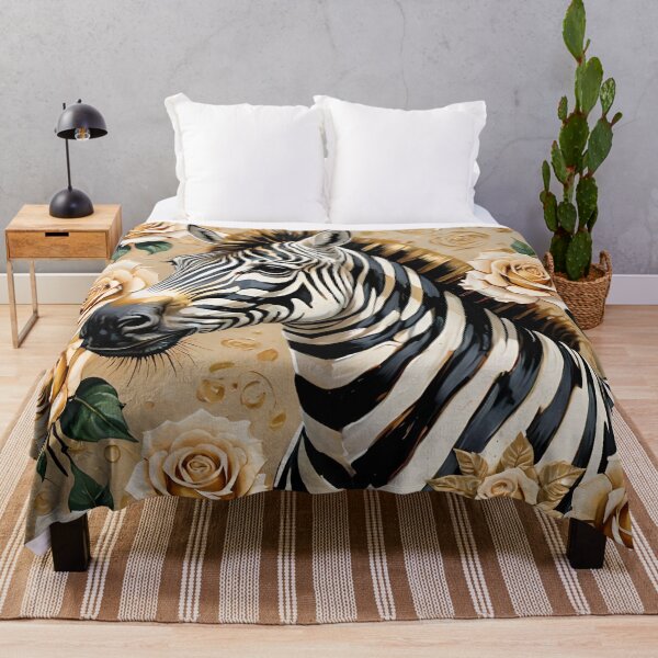 Item preview, Zebra & Roses In A Tan Background With Acrylic  designed and sold by DesignsByPrnces.