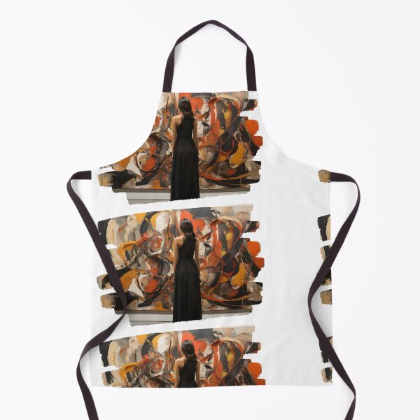 Item preview, Beautiful Woman Looking At Abstract Impressionist Art 1 designed and sold by Jason123za.