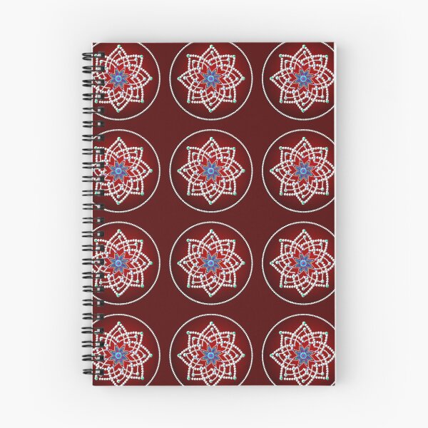 Item preview, Hridaya kamalam kolam/muggu/Rangoli - Maroon Color designed and sold by ShreecreatE.