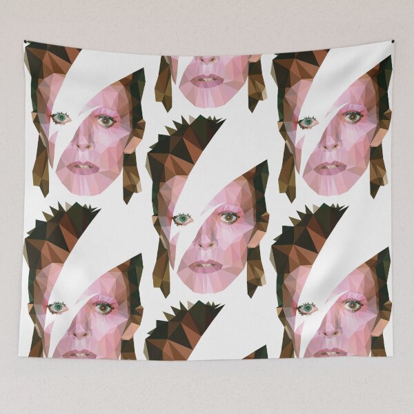 Item preview, David Bowie Aladdin Sane Low Poly designed and sold by LowPolyStars.