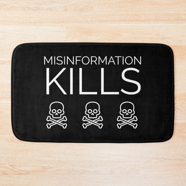 Item preview, Misinformation kills  designed and sold by Rachel the Artist .