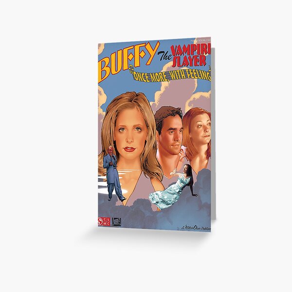 Buffy The Vampire Slayer - Once More With Feeling Greeting Card