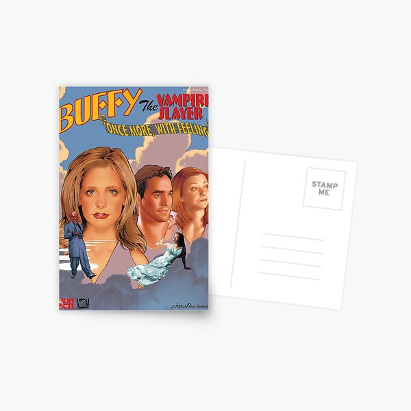 Buffy The Vampire Slayer - Einmal mehr mit Gefühl Postkarte