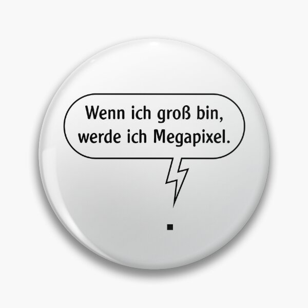 Item preview, When I grow up, I'll be a megapixel. (Pixel / Black Outline) designed and sold by Roderix.