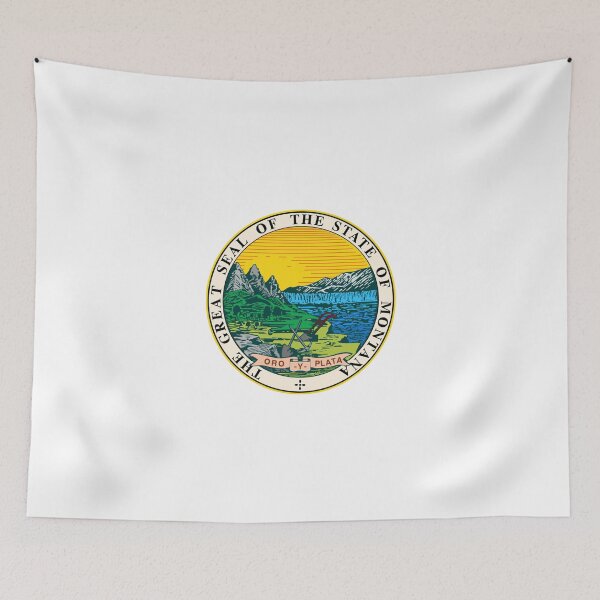 Item preview, Montana State Seal designed and sold by US States Merch.
