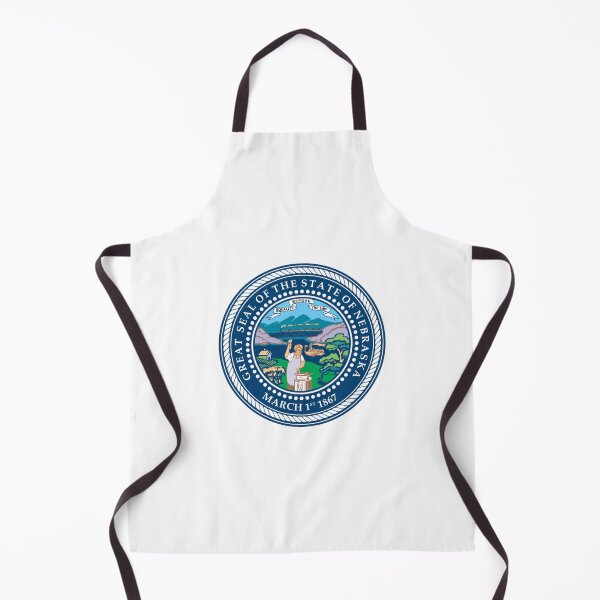 Artikelvorschau, Siegel des Staates Nebraska entworfen und verkauft von US States Merch.