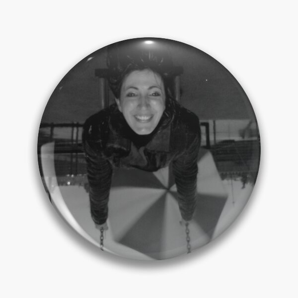 Item preview, Photograph portrait of woman on a swing in black and white designed and sold by Carré Comme Orange.