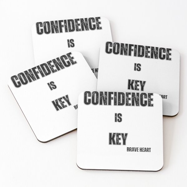 Item preview, confidence is key classic t-shirt designed and sold by Med-th-ewolf.