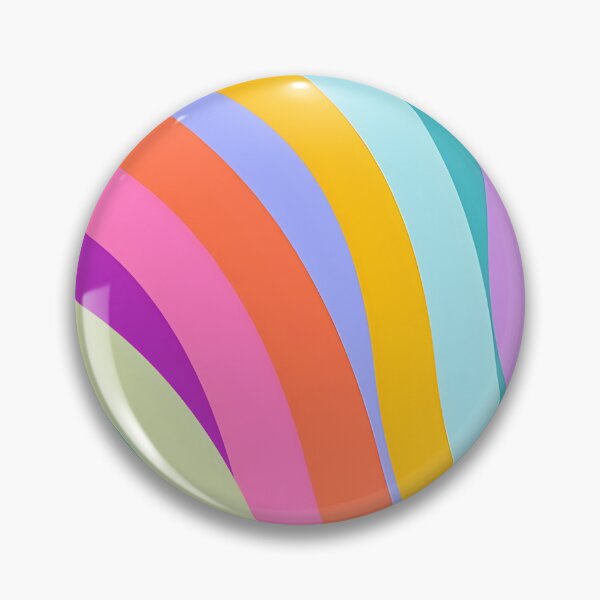 Item preview, Vibrant Waves: Multi-Colored Curved Lines designed and sold by MOBI-CASE.