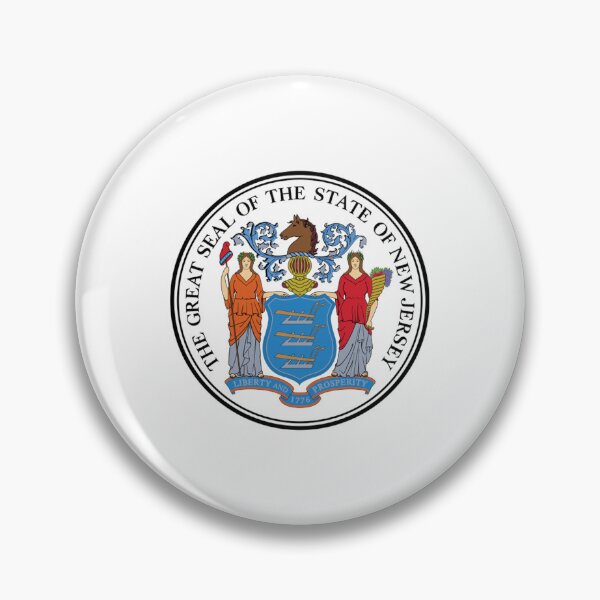 Item preview, New Jersey State Seal designed and sold by US States Merch.
