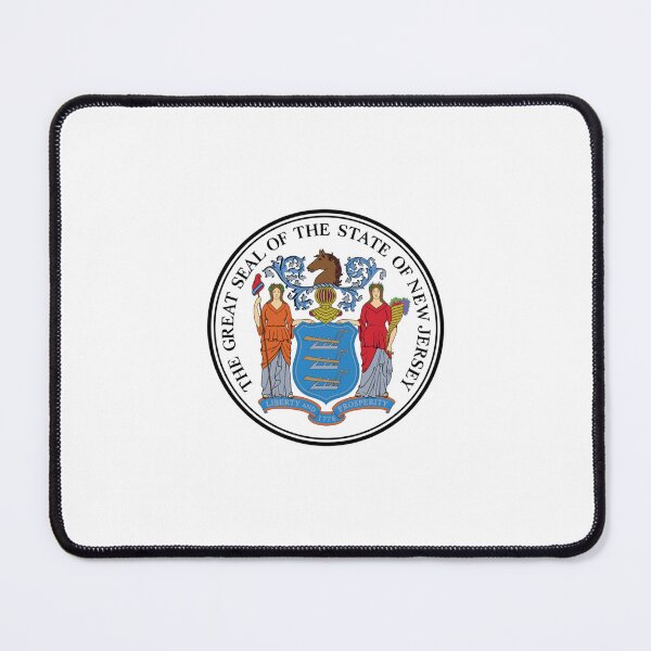 Item preview, New Jersey State Seal designed and sold by US States Merch.