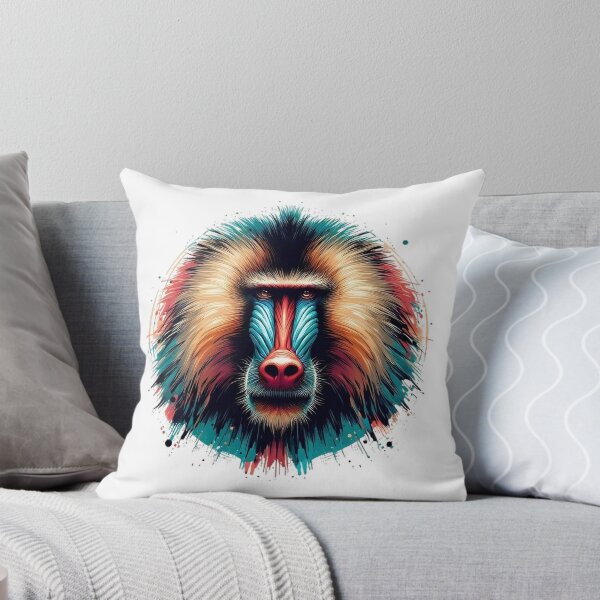 Item preview, A beautiful colorful baboon designed and sold by Marcoshop10.