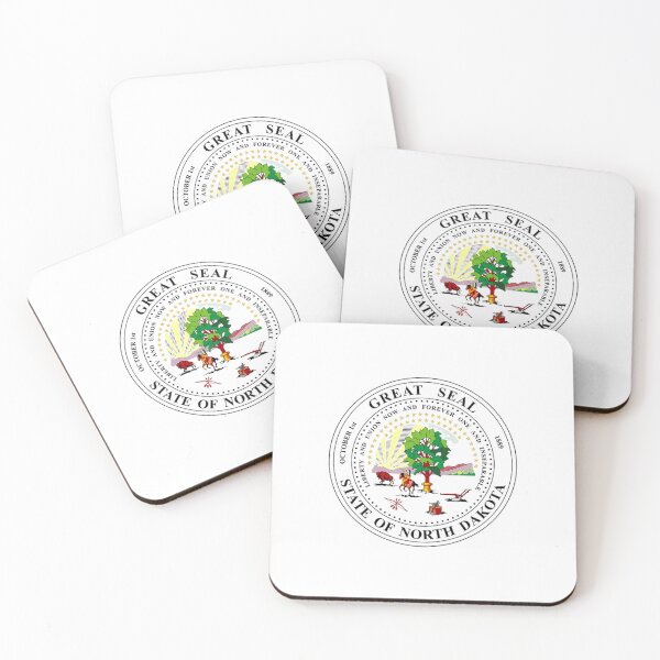 Item preview, North Dakota State Seal designed and sold by US States Merch.