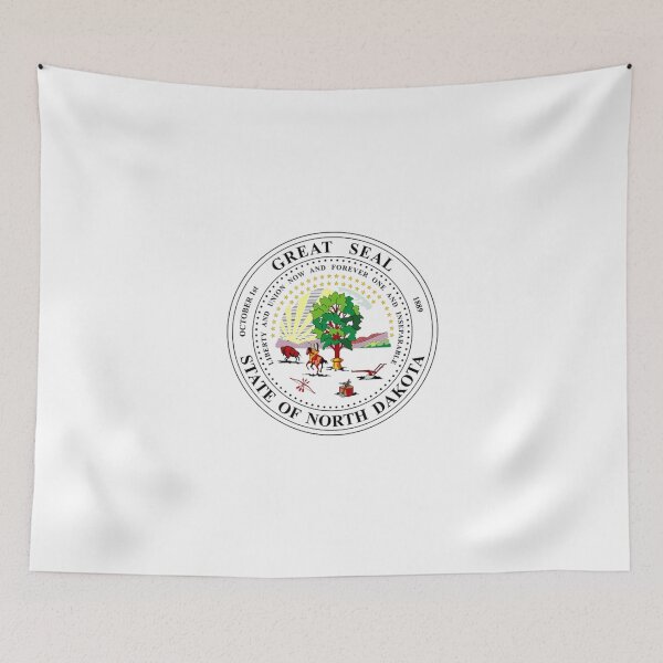 Item preview, North Dakota State Seal designed and sold by US States Merch.
