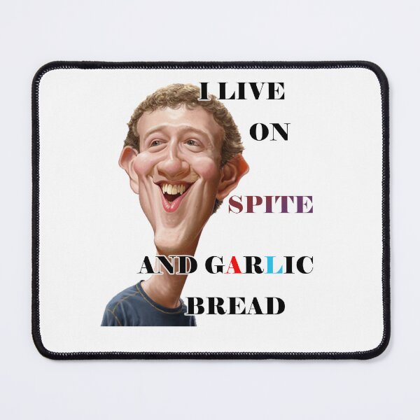Item preview, I live on spite and garlic bread designed and sold by LinkyLankStank.