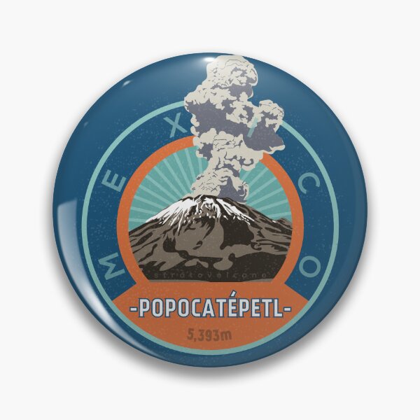 Item preview, Popocatepetl Mexico Volcano Patch designed and sold by louweasely.
