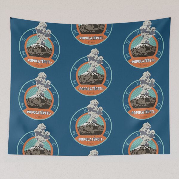 Item preview, Popocatepetl Mexico Volcano Patch designed and sold by louweasely.