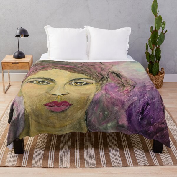 Item preview, Mysterious beauty looks directly at you designed and sold by margikunst.