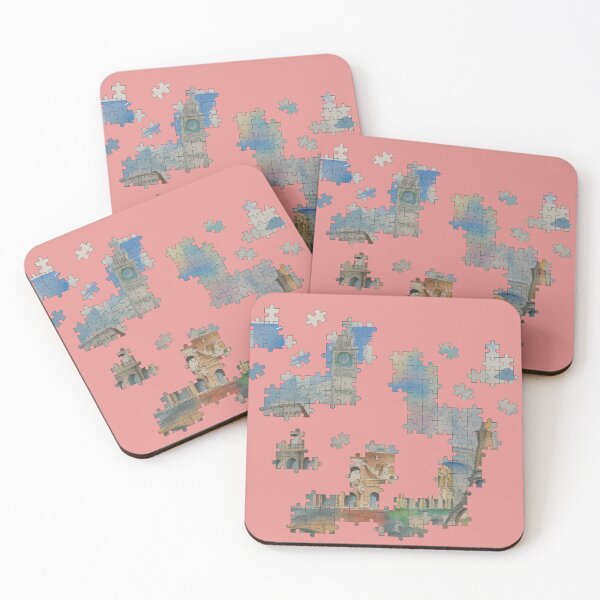 Item preview, European landmarks jigsaw designed and sold by Glenbobagins.