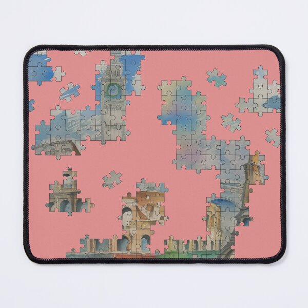 Item preview, European landmarks jigsaw designed and sold by Glenbobagins.