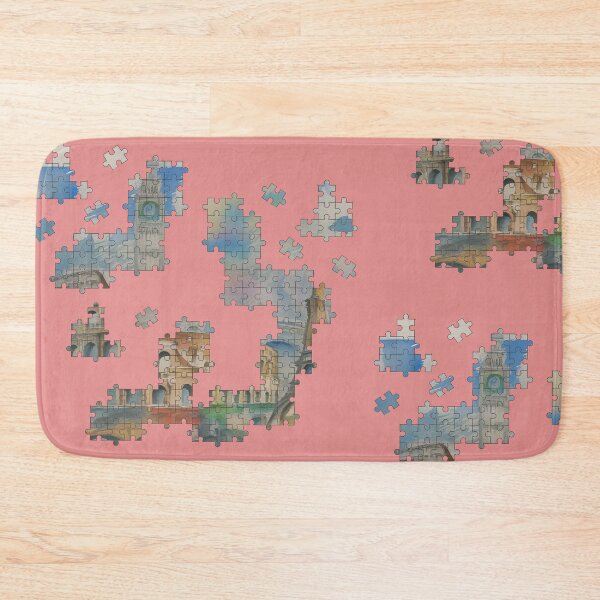 Item preview, European landmarks jigsaw designed and sold by Glenbobagins.