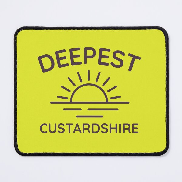 Item preview, Deepest Custardshire designed and sold by GrufTee.