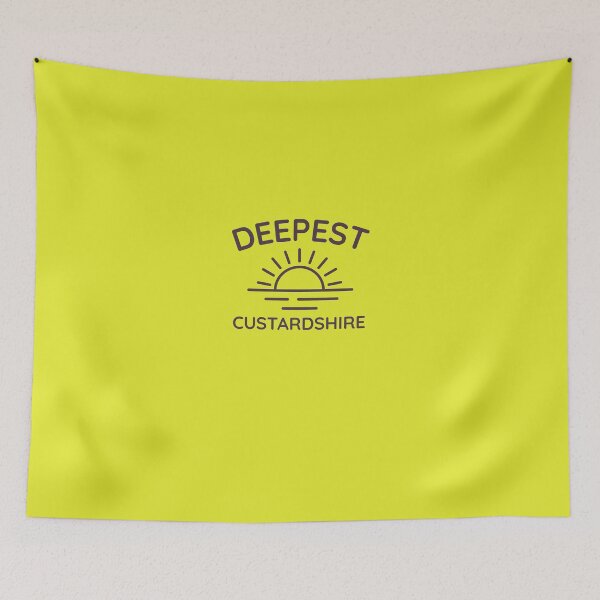 Item preview, Deepest Custardshire  designed and sold by GrufTee.