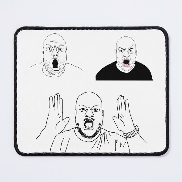 Item preview, HeelVsBabyface Starfield Pronoun Rant Wojak designed and sold by EFAP.
