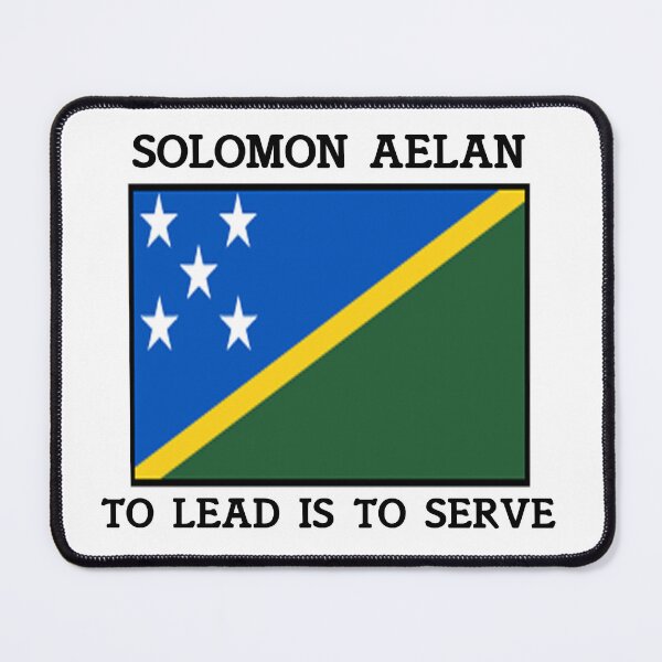 Item preview, Solomon Islands, 'To Lead is to Serve' designed and sold by GoodNRG Boutique .