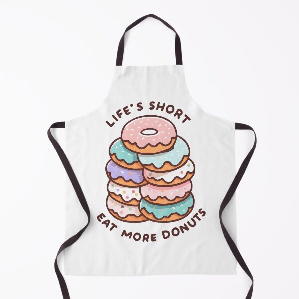 Item preview, Life's Short, Eat Donuts designed and sold by UmbrellaStudio1.
